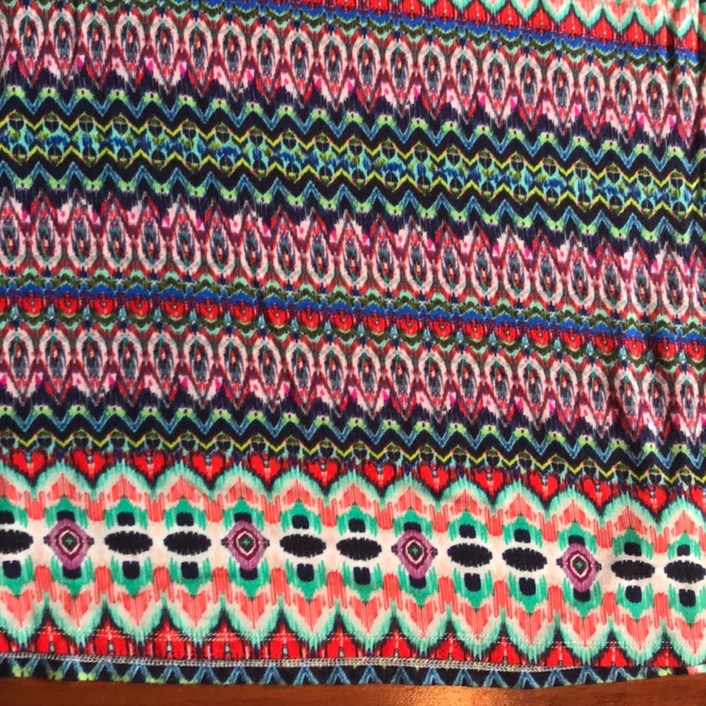Long multicolored skirt - Picture 3 of 5